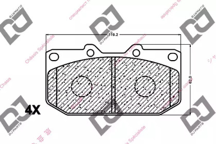 DJ PARTS BP1489